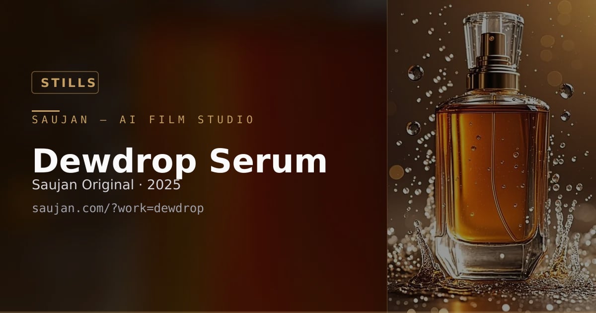 Dewdrop Serum — share card