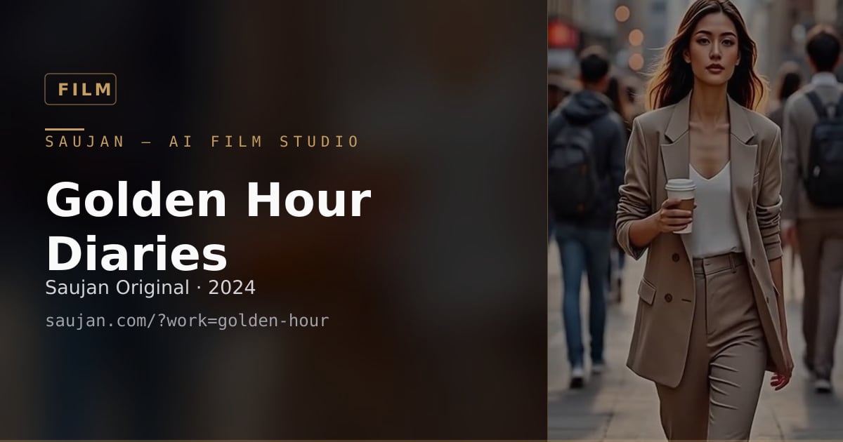 Golden Hour Diaries — share card