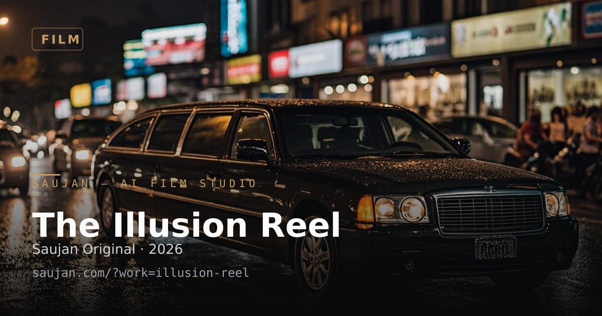 The Illusion Reel — share card