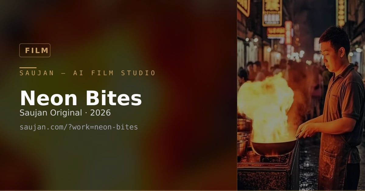 Neon Bites — share card
