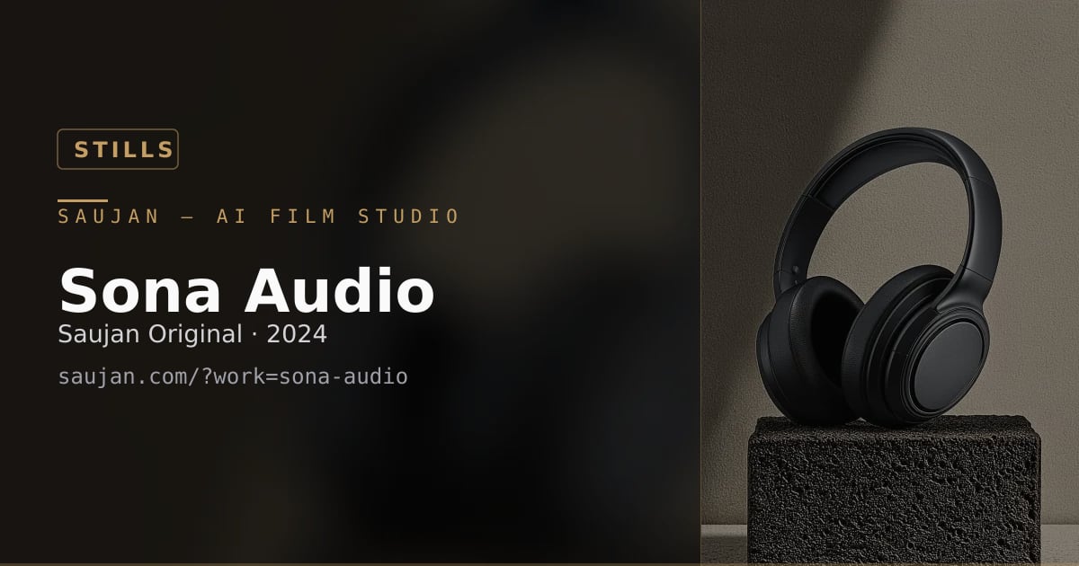 Sona Audio — share card